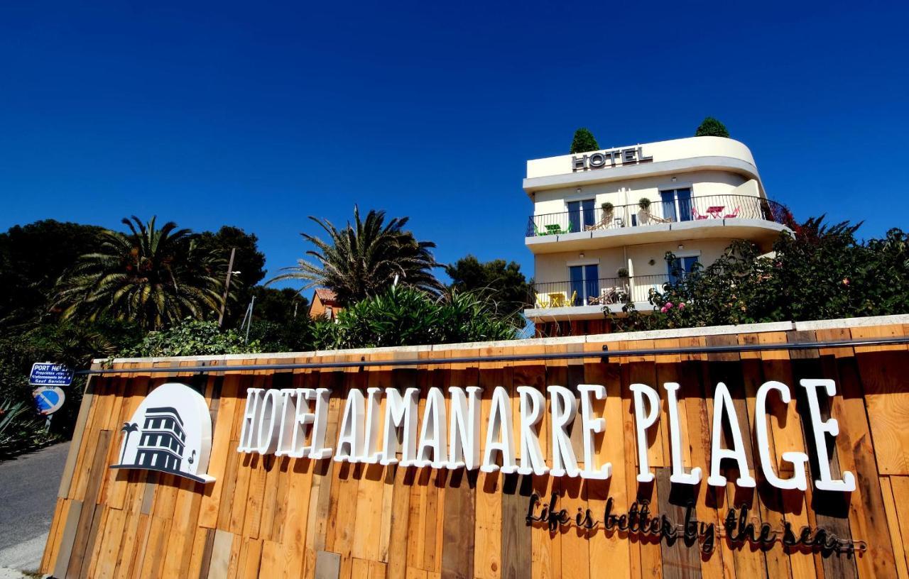 Hotel Almanarre Plage - Hotel Eco-Responsable Face A La Mer Hyeres Exterior photo